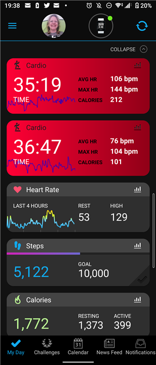 My intensity minutes have recorded can you please - Garmin Connect Mobile Android - Mobile Apps & Web - Garmin Forums