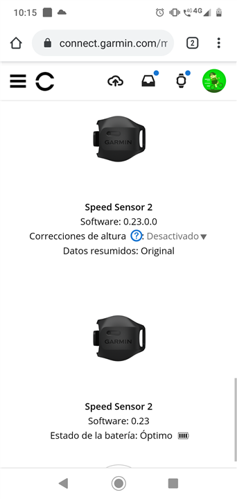 Connect garmin deals speed sensor