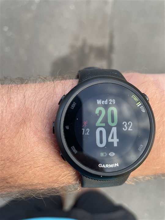 Unknown symbol on face and activity not syncing - 45 Series - Running/Multisport Garmin Forums