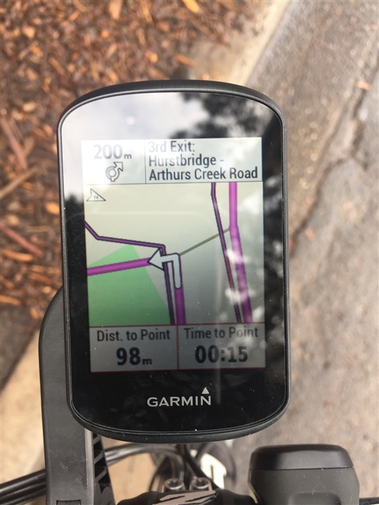Kompleks Trunk bibliotek Aubergine Is my Edge getting confused when navigating a route?? See pics - Edge 530 -  Cycling - Garmin Forums