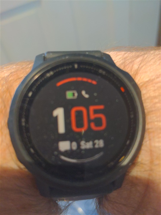 Fenix 6 std watch face - what's the upper gauge? - fēnix 6 Series ...