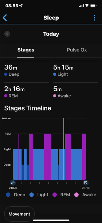 instinct solar sleep tracking