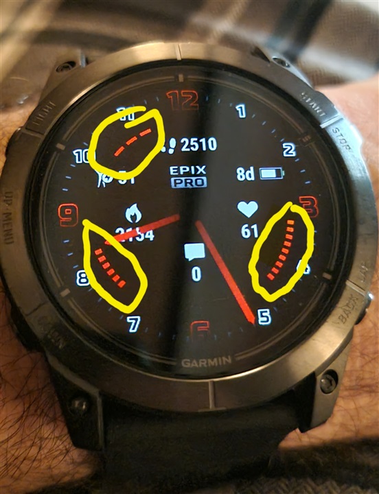 Help with watch face information - Epix (Gen 2) Series - Wearables ...