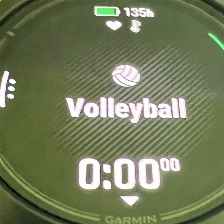Garmin volleyball best sale