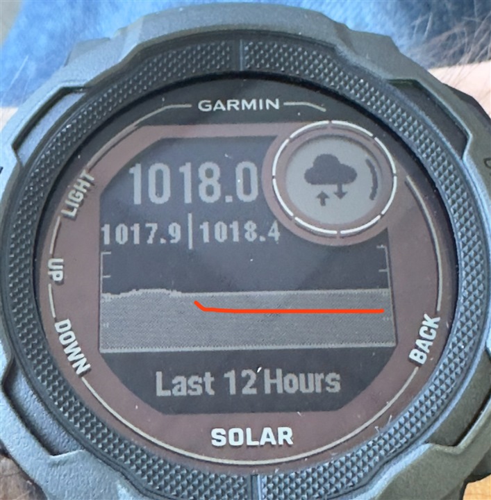 Barometer stops working Instinct 2 Series Wearables Garmin Forums