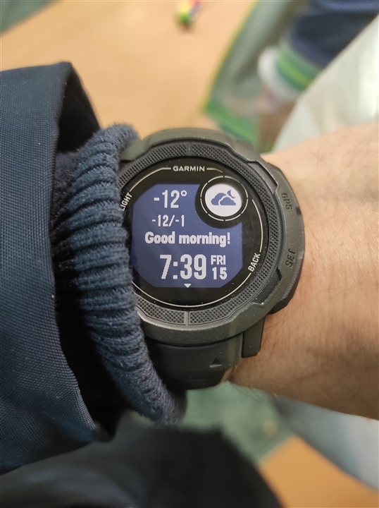 Garmin instinct sales weather widget