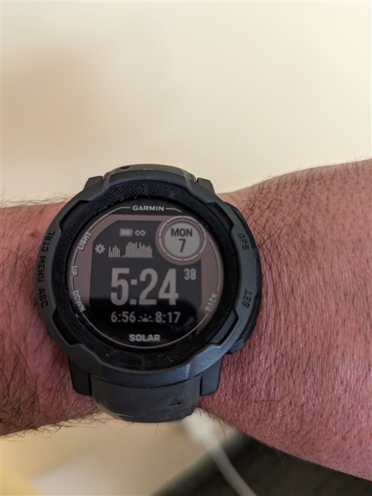 Strange icon on Garmin Instinct 2x solar : r/Garmin