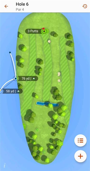 Garmin golf shot tracker store