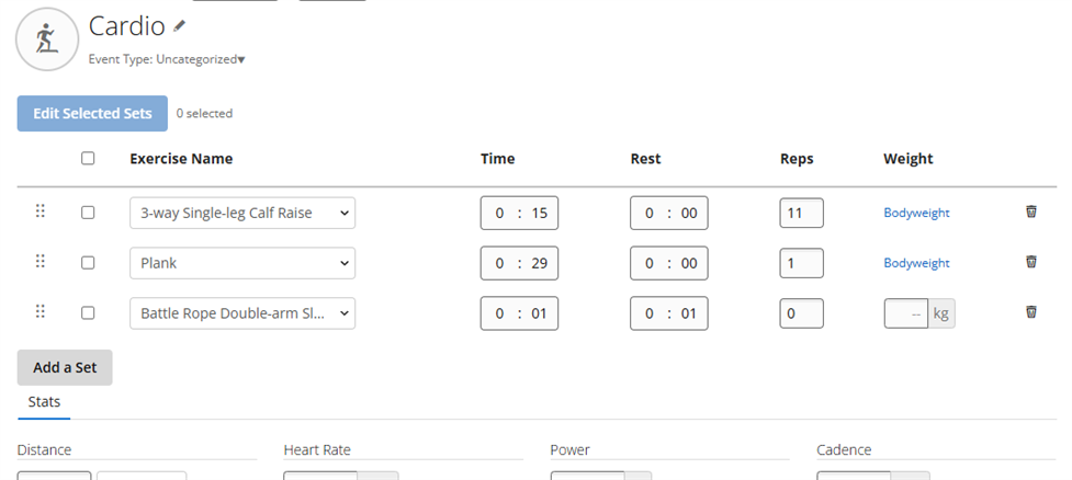 Unable to add or change exercises of a workout - Garmin Connect Mobile ...